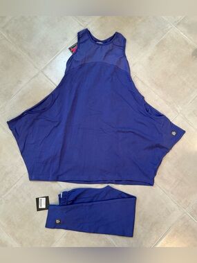KidCuteTure Sz 12 Violet Dress & Capris NWT